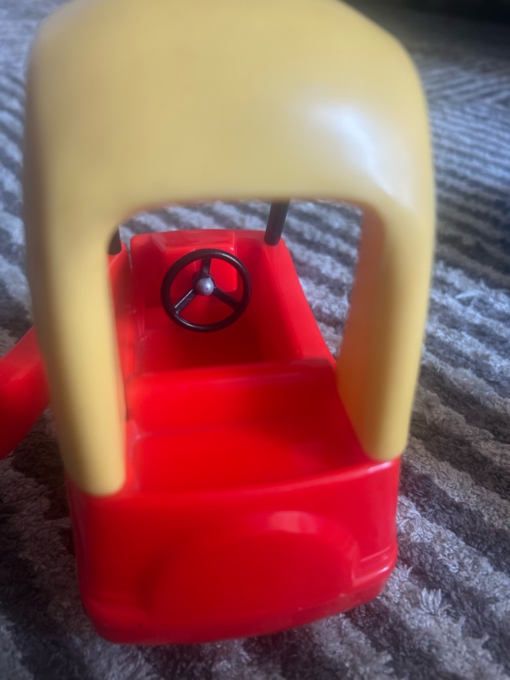 Little Tikes Dollhouse Size Crazy Coupe car vehicle doors wheel cute 7 x 5 inch - Picture 4 of 4